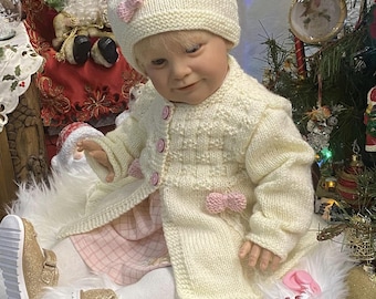 Grace - Designer DK Knitting Pattern DK  Baby Toddler