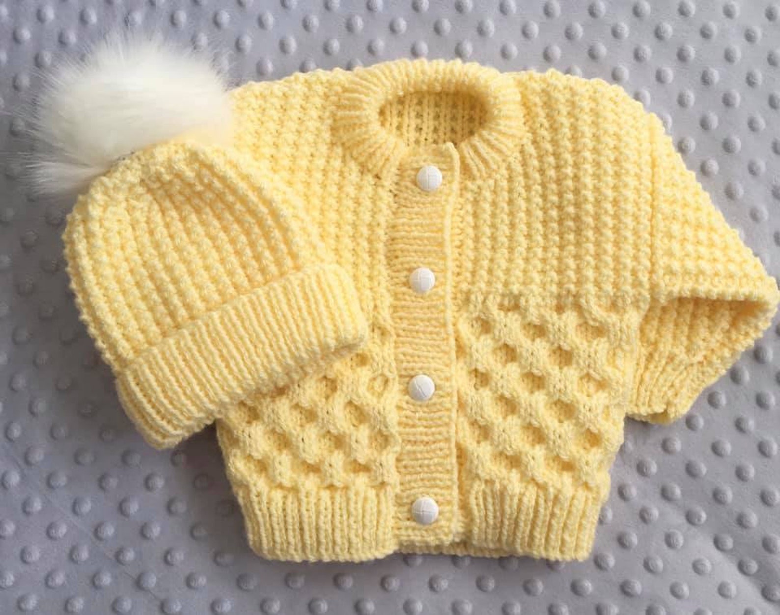 Liam Baby Aran Knitting Pattern Etsy