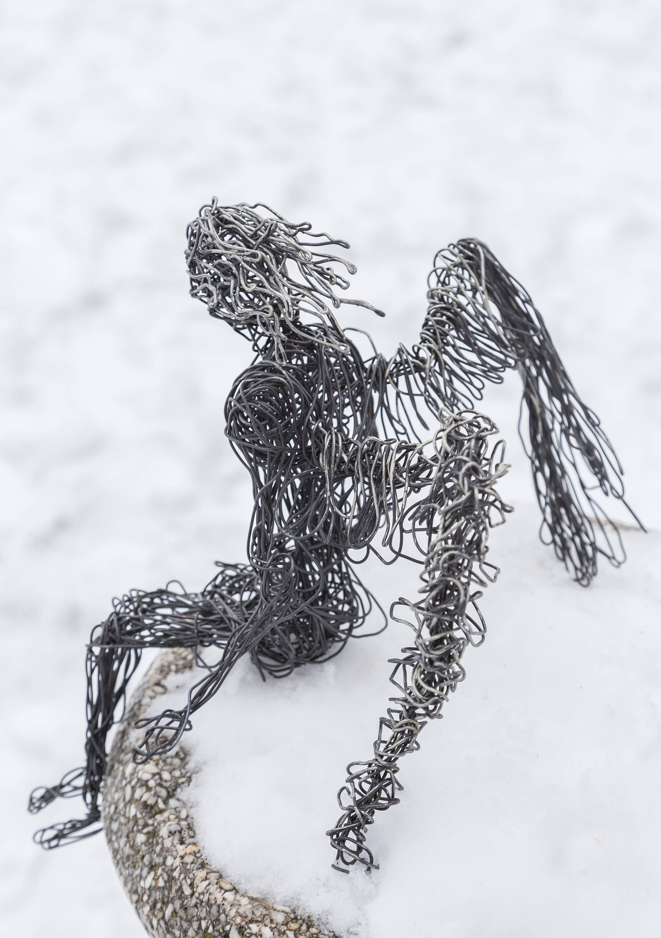One Winged Angel Figure Winged Angel, Angel Figurine, Angel Sculpture, Angel Gift, Angel Art ...