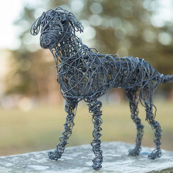 Metal Wire Sculpture Etsy