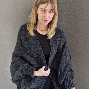 Seelenwärmer Cardigan Strickjacke Unikat 40/44 Bild 3