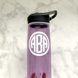 Monogrammed Eddy CamelBak Water Bottle .75L, Monogrammed Water Bottle, Monogram Water Bottle, Personalized Water Bottle, Kids Water Bottle image 1