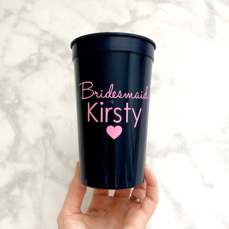Personalized Bachelorette Party Cups 22oz Bachelorette Party Etsy