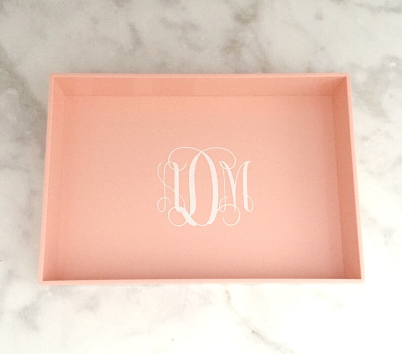 Monogrammed Jewelry Tray Jewelry Organization Bridesmaids Etsy