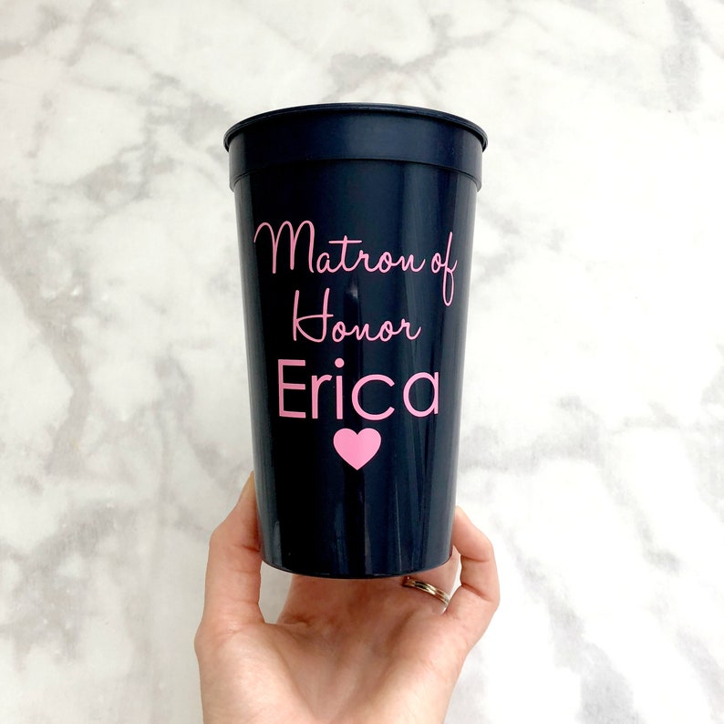 Personalized Bachelorette Party Cups 22oz Bachelorette Party Etsy