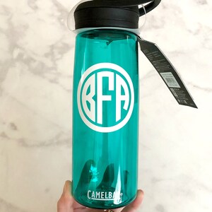 Monogrammed Eddy CamelBak Water Bottle .75L, Monogrammed Water Bottle, Monogram Water Bottle, Personalized Water Bottle, Kids Water Bottle image 3