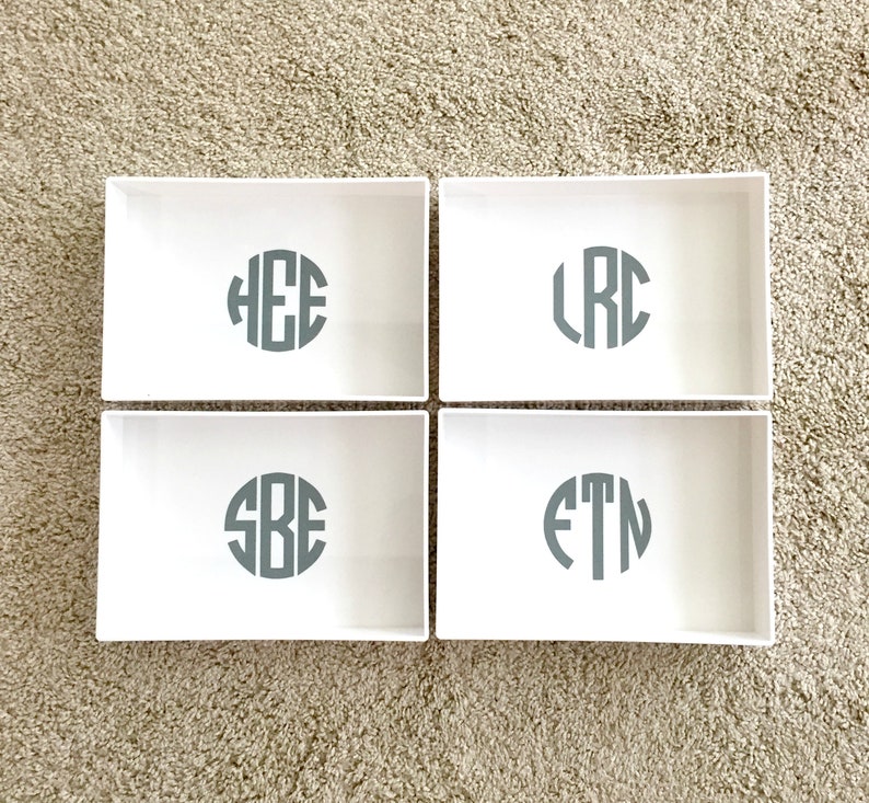 Monogrammed Jewelry Tray Monogram Jewelry Tray Monogram Gift Etsy