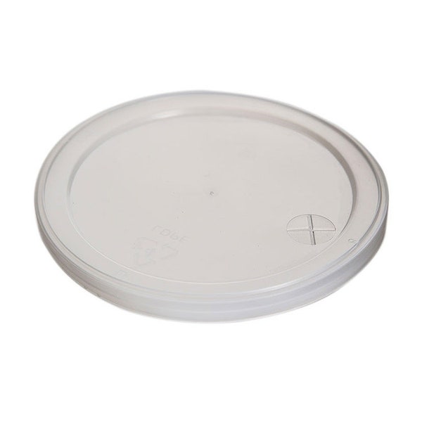 Clear Stadium Cup Lid For 16 - 22 oz Stadium Cups | Translucent Cup Lid | Clear Cup Lids