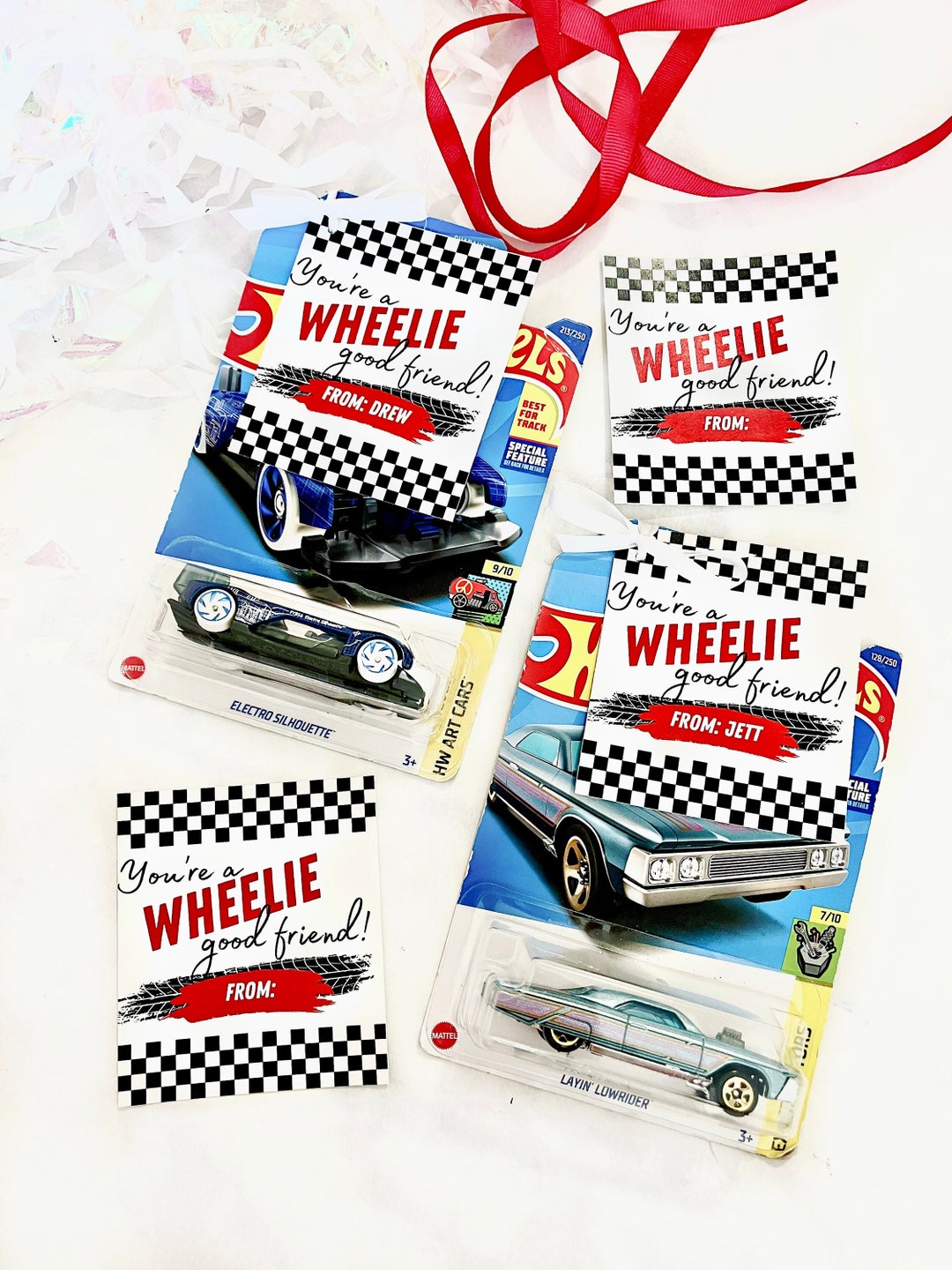 Car Themed Valentines, Printable Valentine Tags, Hot Wheels Valentines ...