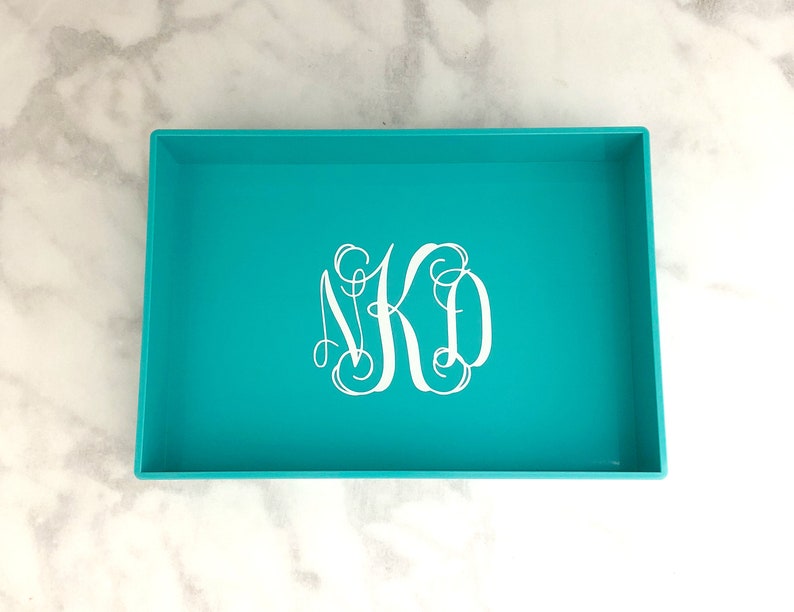 Monogrammed Jewelry Tray Jewelry Organization Bridesmaids Etsy