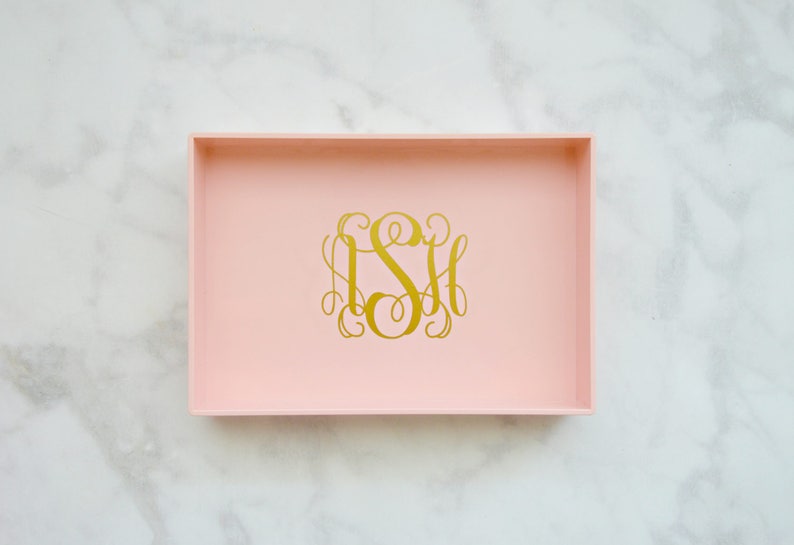 Monogrammed Jewelry Tray Jewelry Organization Bridesmaids Etsy