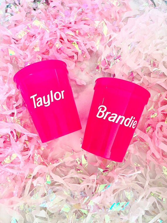 Barbie party cups hotsell