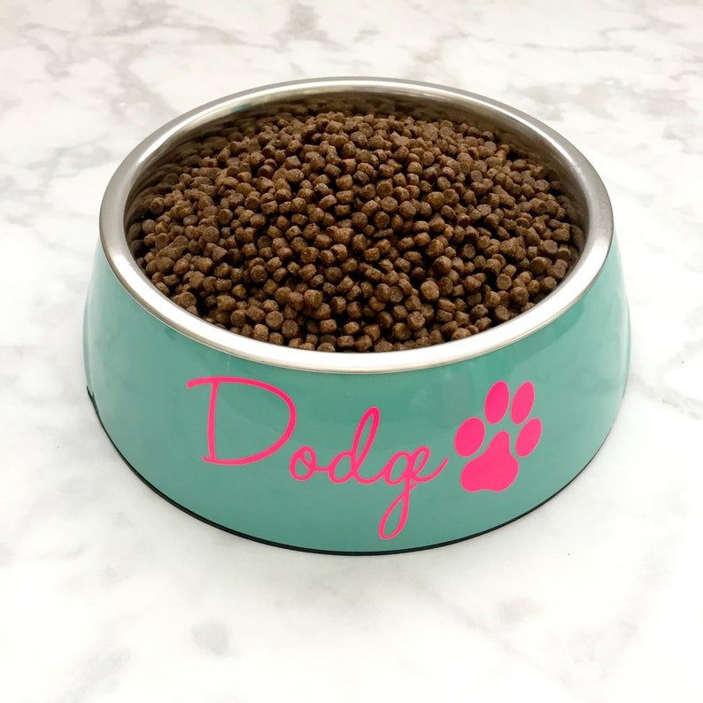 Personalized Dog Bowl Small Medium or Large Etsy