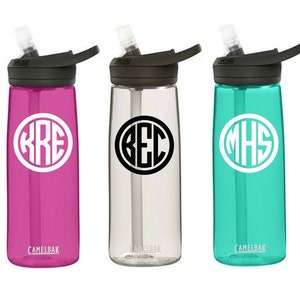 Monogrammed Eddy CamelBak Water Bottle .75L, Monogrammed Water Bottle, Monogram Water Bottle, Personalized Water Bottle, Kids Water Bottle image 8