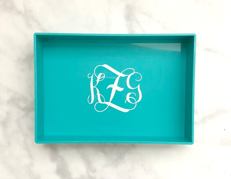 Monogrammed Jewelry Tray Jewelry Organization Bridesmaids Etsy