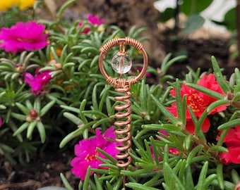 Fairy Garden Electroculture Coil (1 each), Miniature Plant Decor