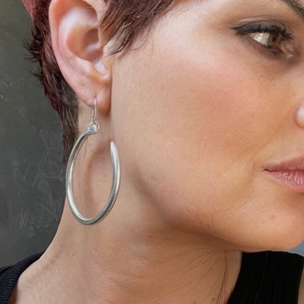 Boucles d’oreilles en aluminium SPIKE