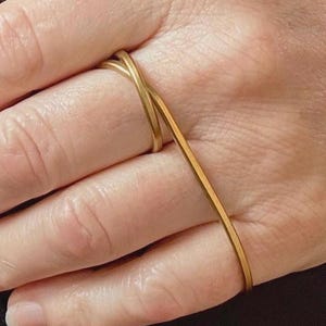 MAKO-3DX Brass Three-Finger Ring