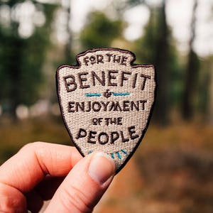 National Parks Patch | 2.75&quot; Iron-On Embroidered Patch