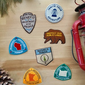 5-Pack of Patches | Mix-and-Match, Get One Free | Iron-On, Embroidered Patches