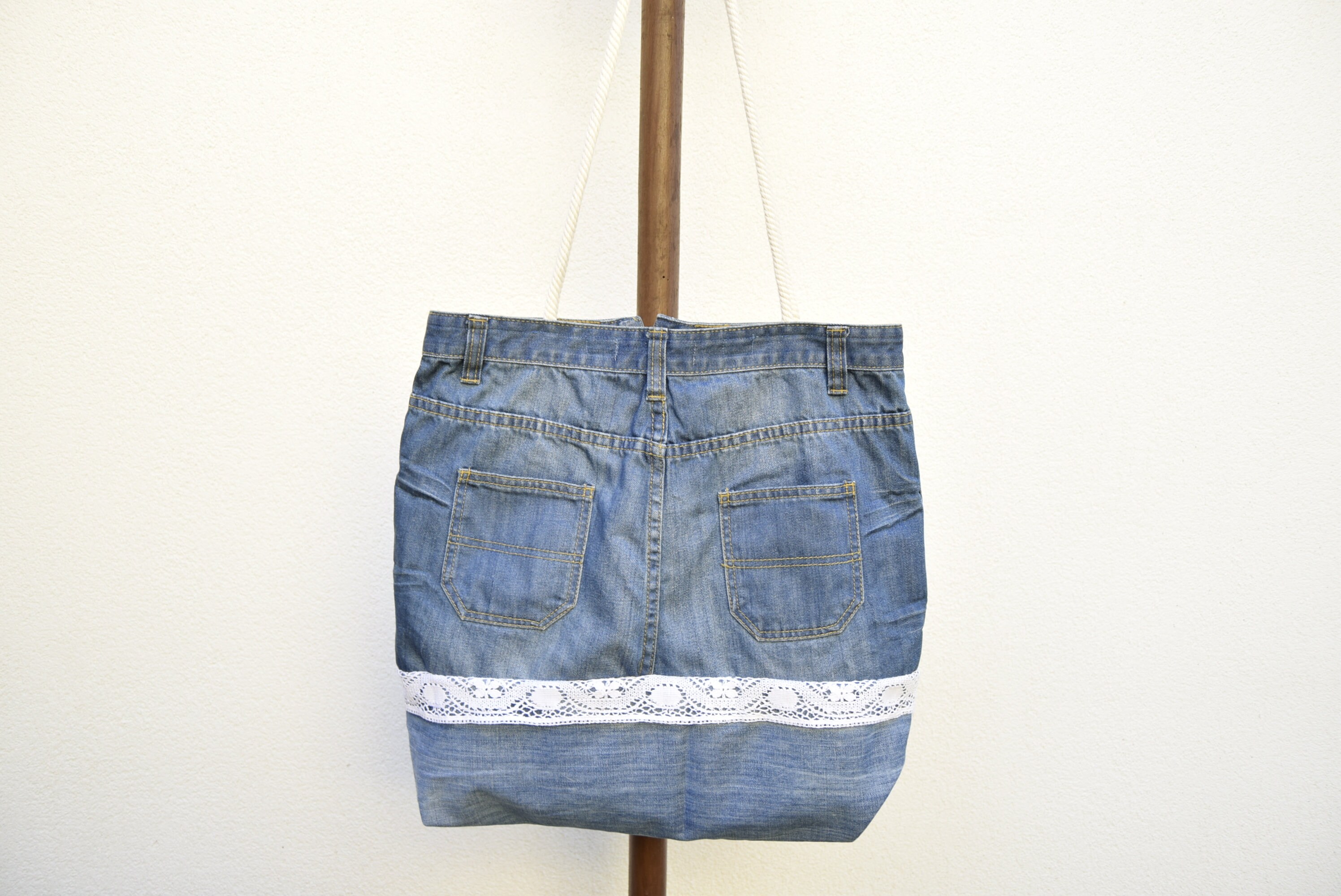 Chic Denim Handbag