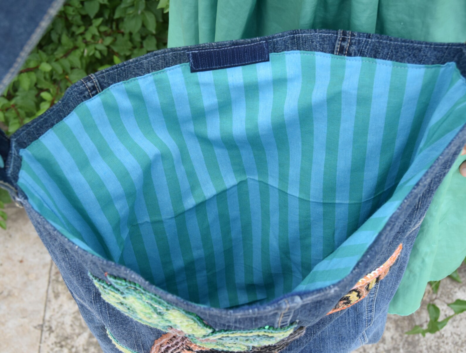 Denim Crossbody Bag, Denim Handbag,summer Bag, Denim