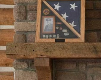 Handcrafted Military Shadow Box
