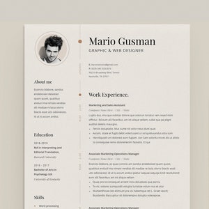 Resume Template German CV Template - Il 300x300.4276120798 H94p 