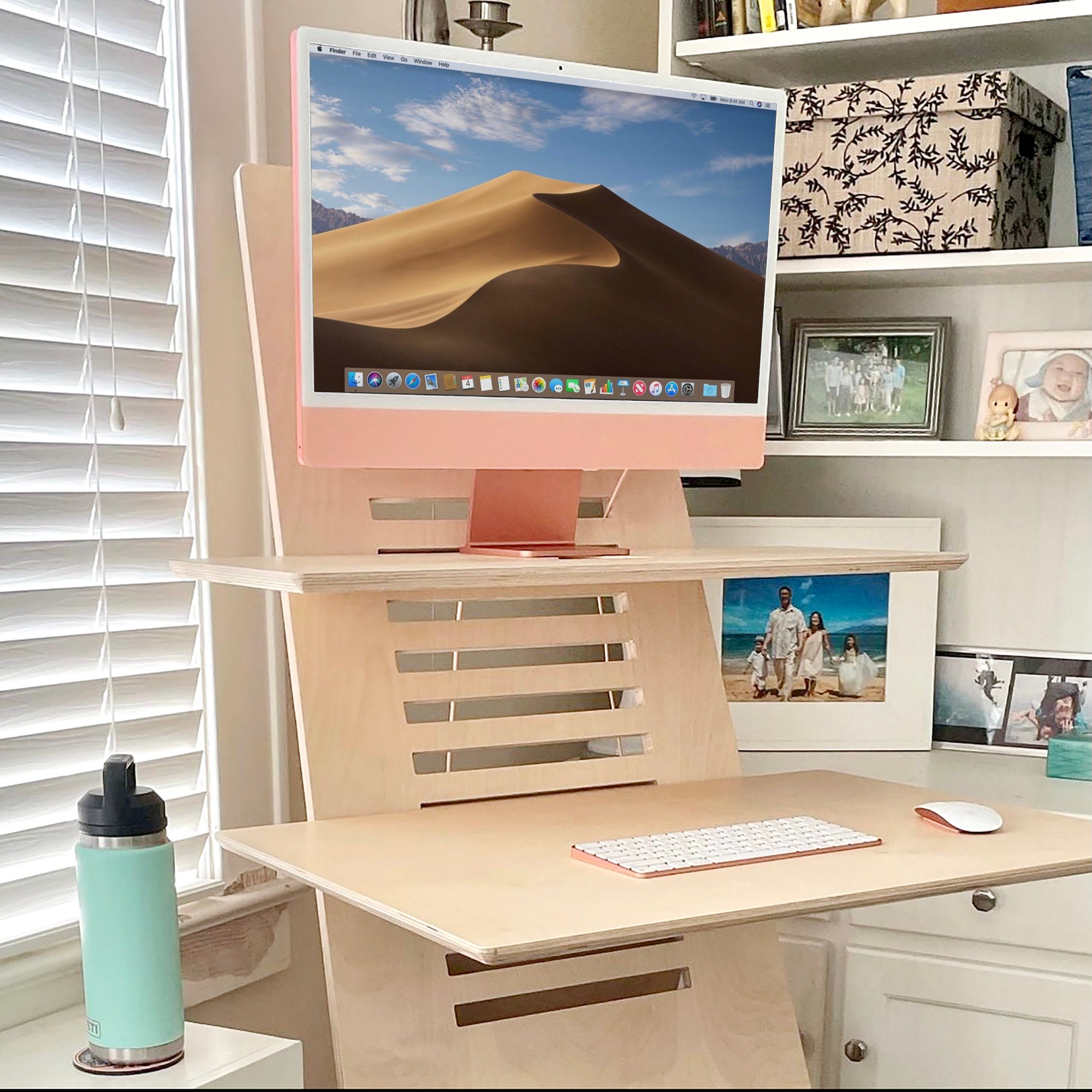 Astand Space Saving Standing Desk is Height Adjustable Etsy Canada