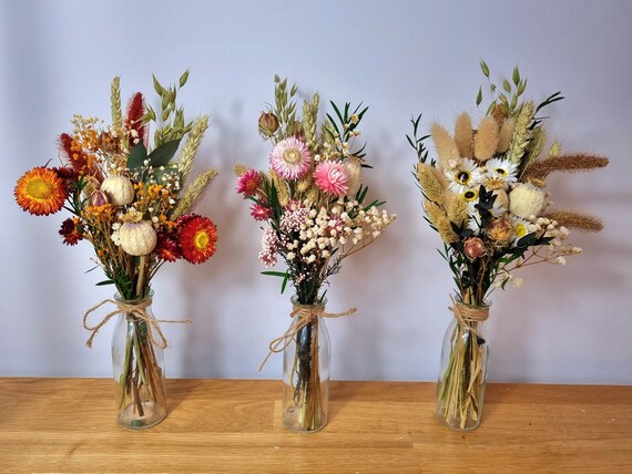 Christmas dinning centerpieces gypsophila bouquet dry natural flower table bouquet retro table decoration gift idea for her birthday