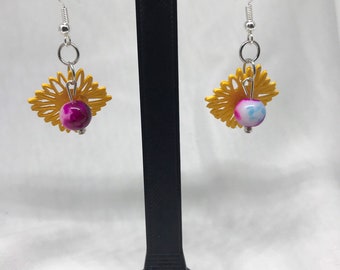 Yellow Sun Earrings by Tessa K