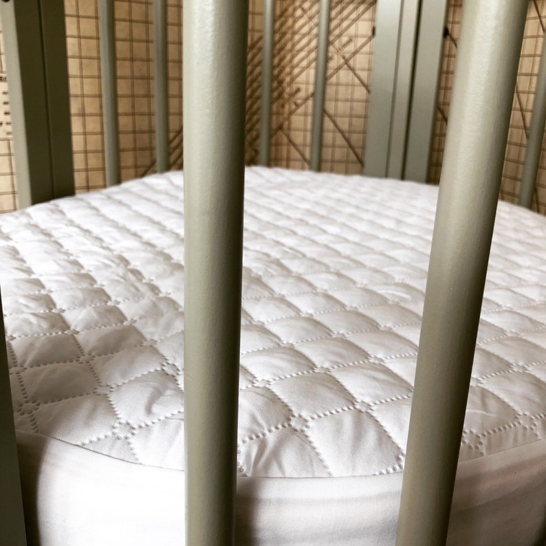 quilted cot mattress protector