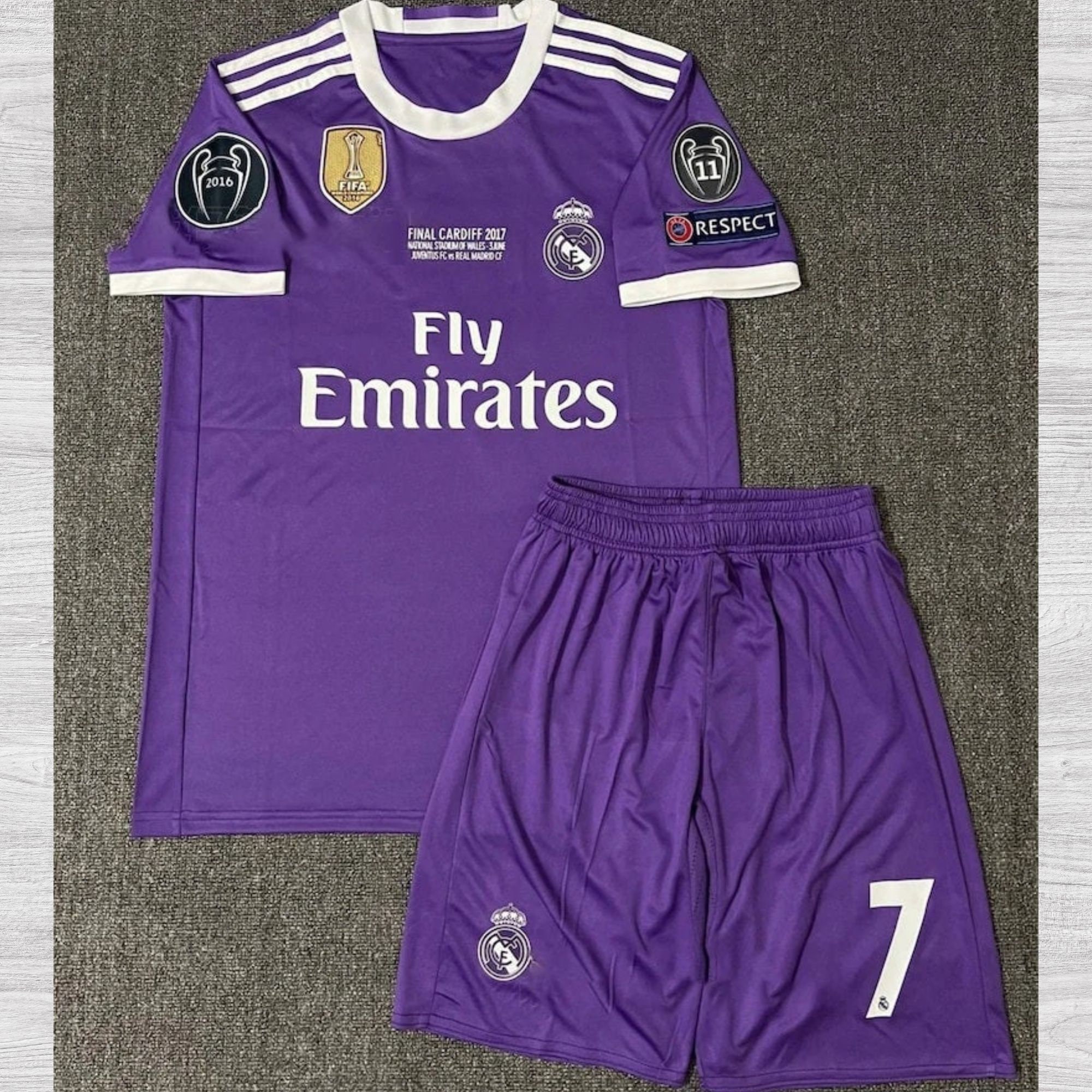 Maillot Real Madrid Vintage - Occasion - Pour Collectionneurs