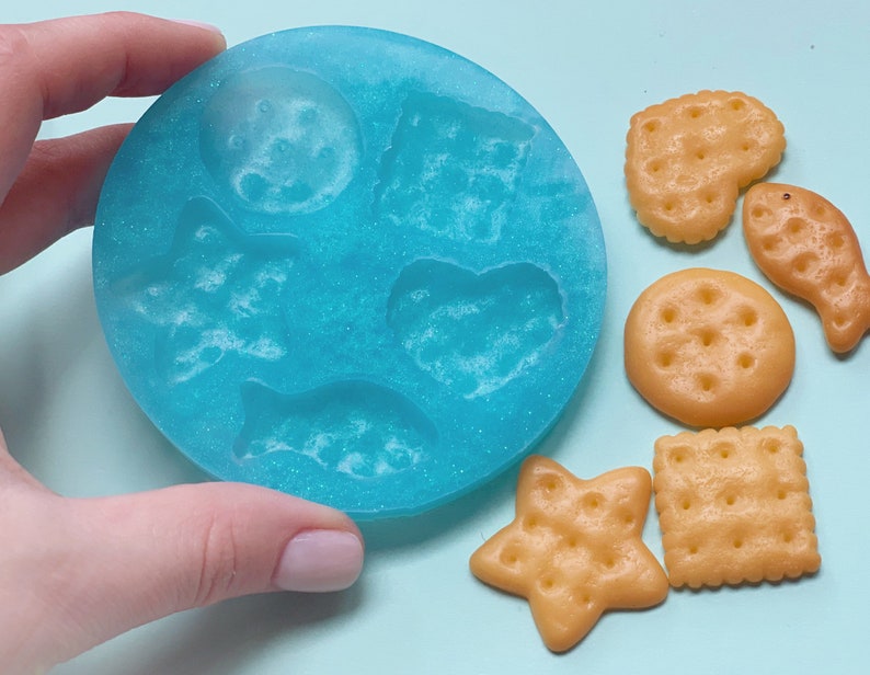 Kawaii Silicone Mold Cracker Cute Cabochon Mold Decoden Etsy