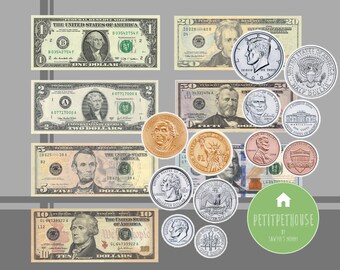 children's play money coins