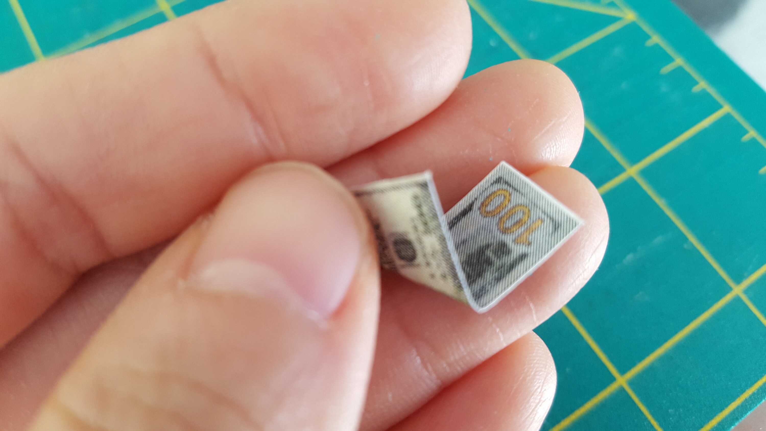 Printable 1:6 Miniature Scale American Dollar Banknote Bills | Etsy