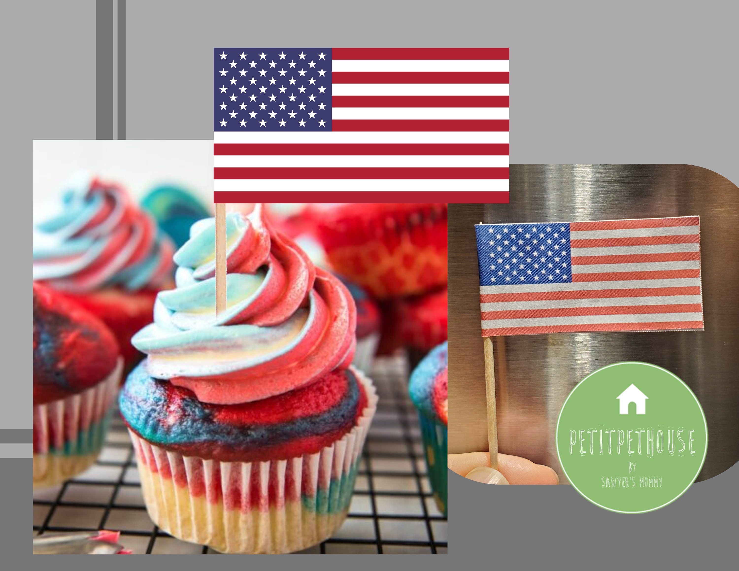 American Flag Toothpick Printable