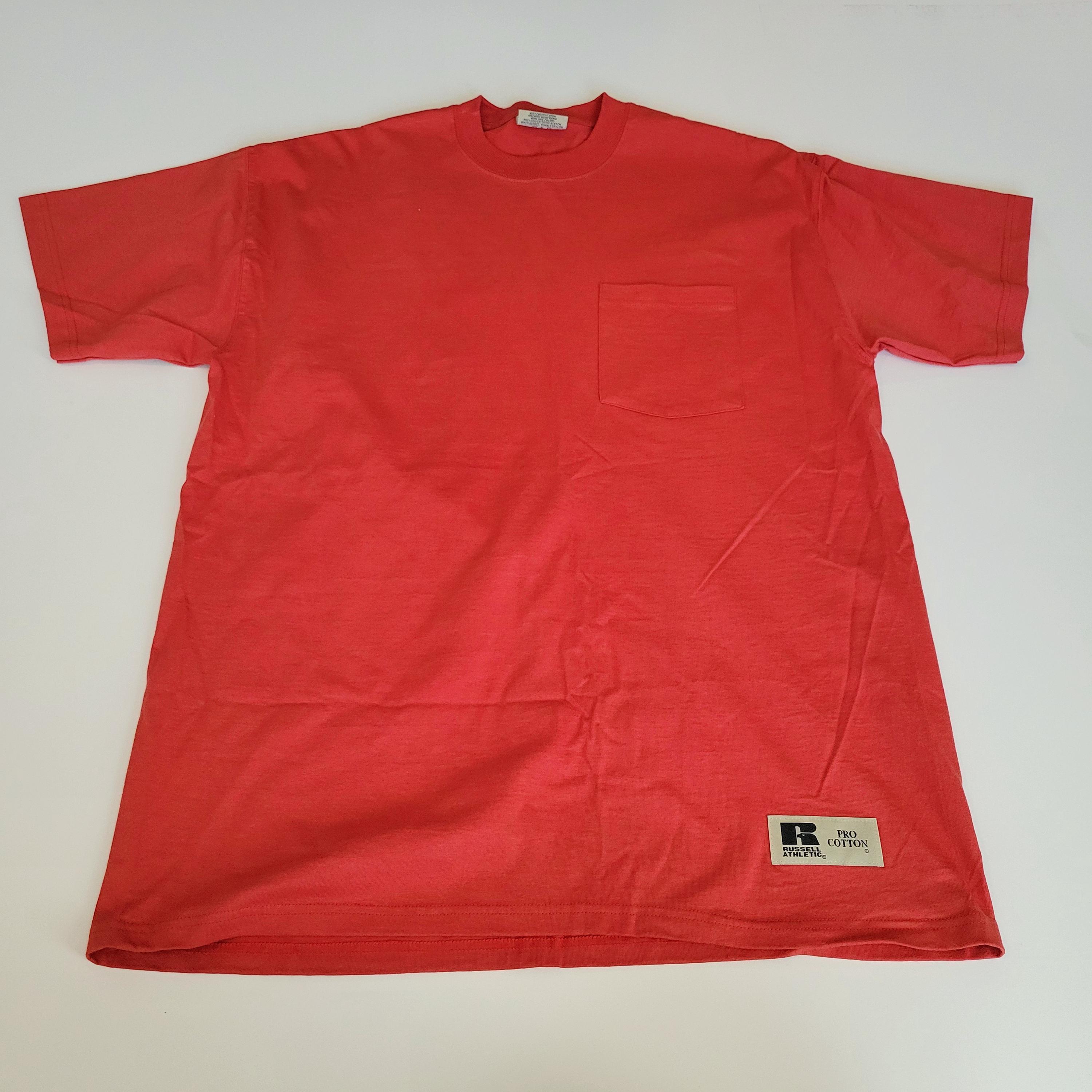 トップス RUSSELL ATHLETIC PRO COTTON 90s USA Vintage Russell Athletic Pro Cotton Striped T-shirt XL Gray