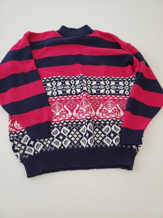 Homme Pull Chandail Pullover Tricoter Tricoté Géométrique Col Ras du Cou à la mode Casual