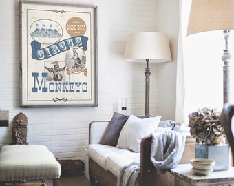 Póster No es mi circo, no son mis monos