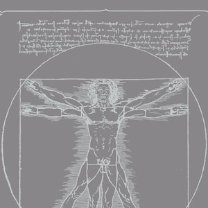 Da Vinci Medical Print - Medical Decor Human Anatomical Poster Da Vinci ...