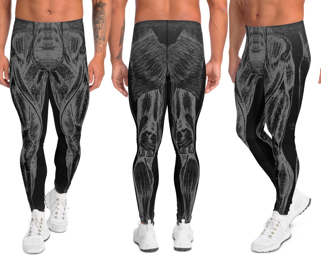 Muscle Leggings - Yoga Leggings - Yoga Pants - Halloween Leggings - Workout  Leggings - Zombie Leggings - X Small - XL - Plus Size