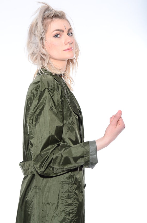 Rubber coated raincoat sale