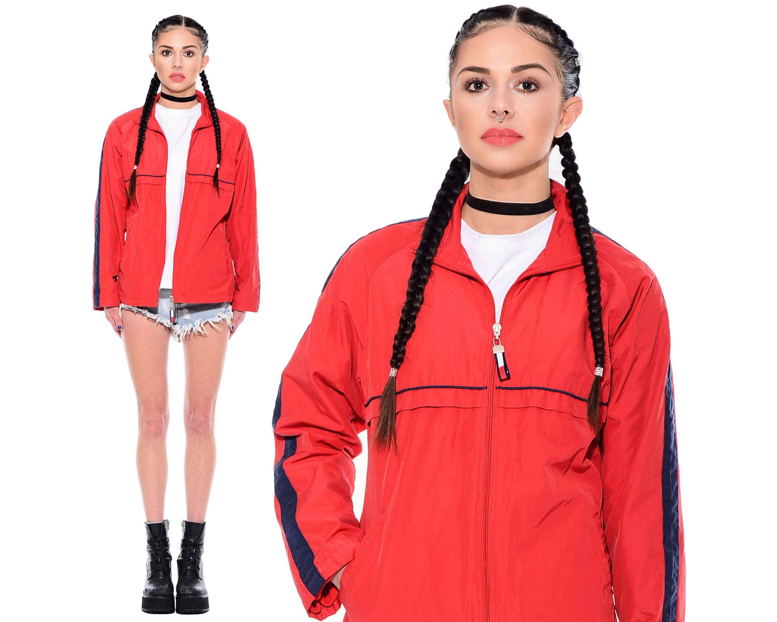 Vintage 90s TOMMY HILFIGER Sporty 