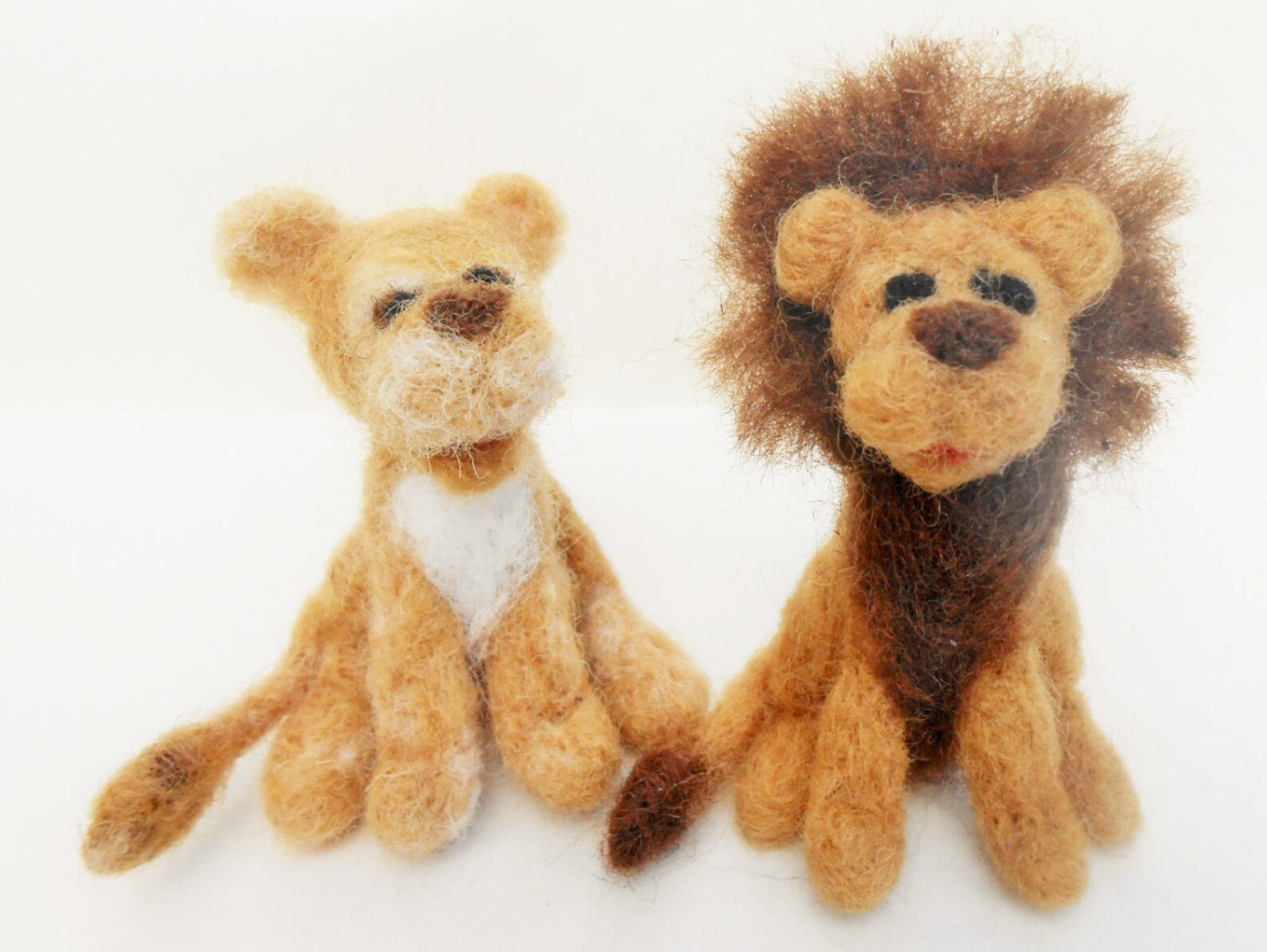 Needle Felted Lion Lion Needle Felt King of the Jungle Lion Etsy Israel