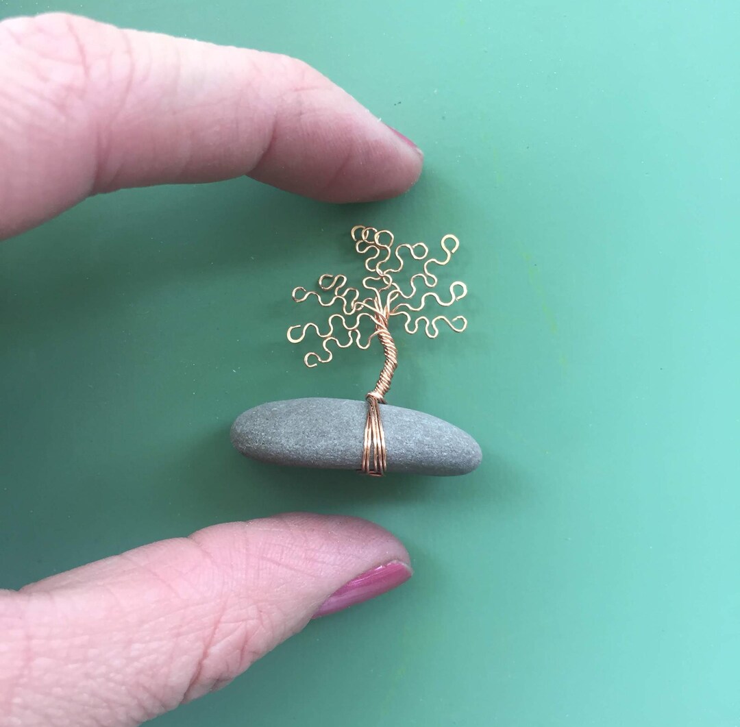 Tiny Fairy Tree Sculptures, Wire Trees, 1 Inch and 2 Inch Trees - Etsy