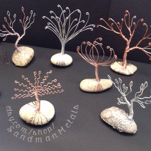 Tree Garden Art Wire Forest Sculptures by Sandman Metals