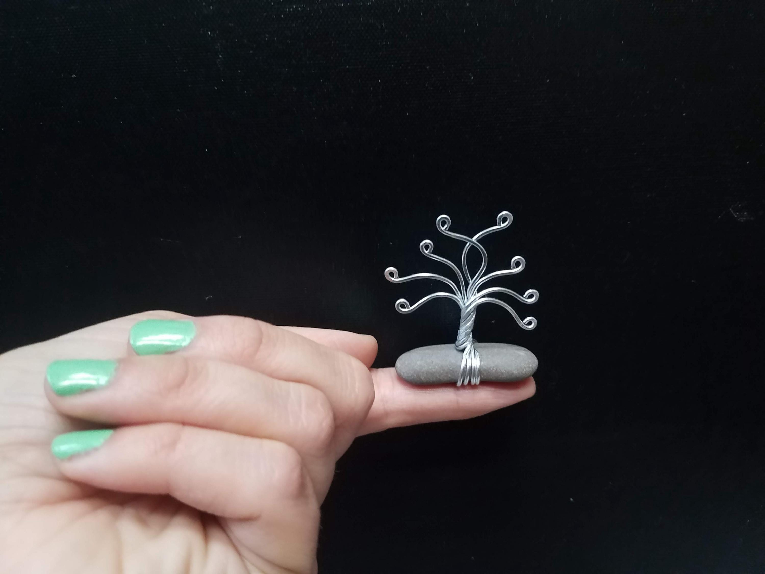 Tiny Fairy Tree Sculptures, Wire Trees, 1 Inch and 2 Inch Trees - Etsy