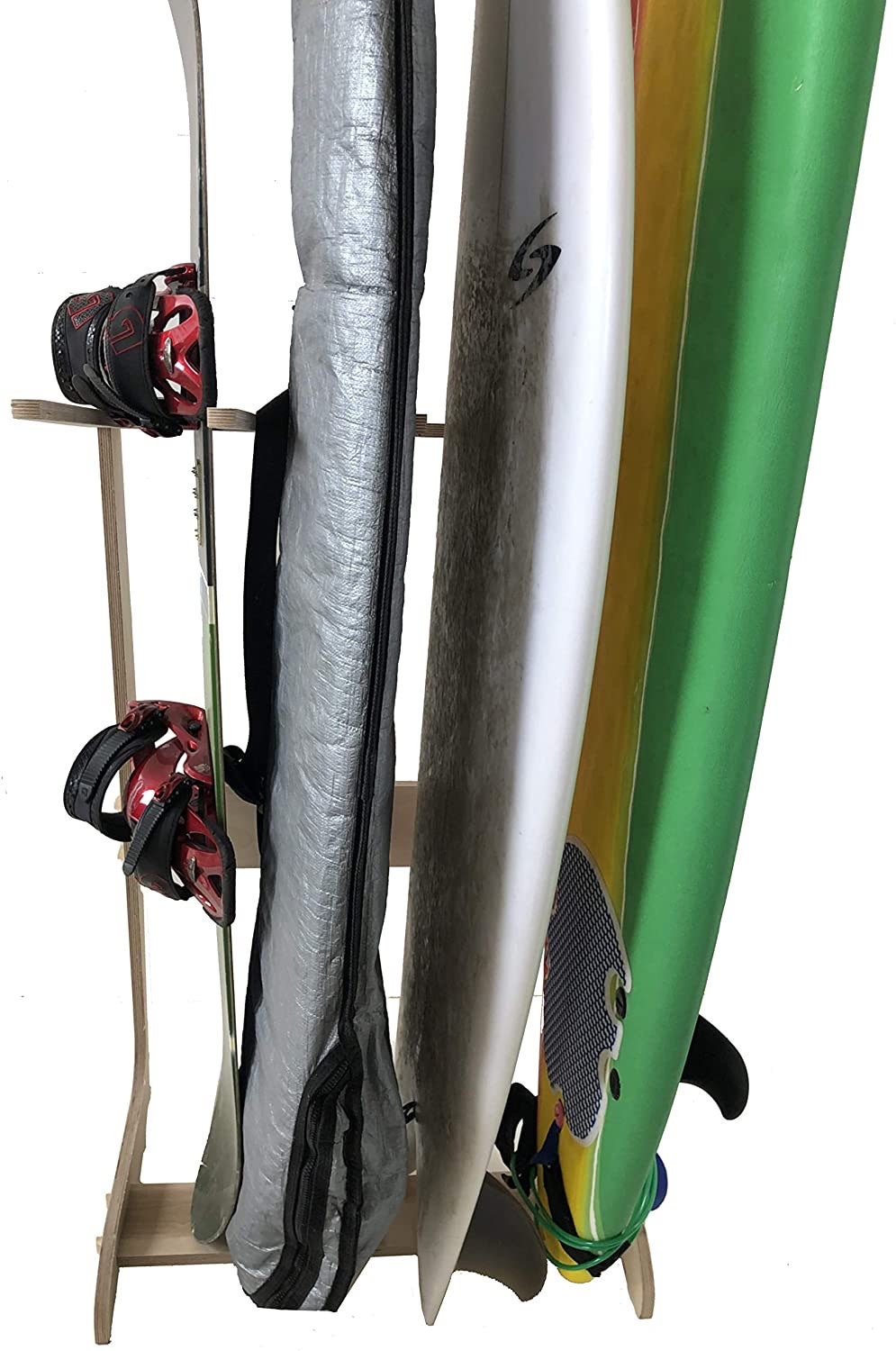 Standing Vertical Surfboard Storage Storage For Shortboard Etsy