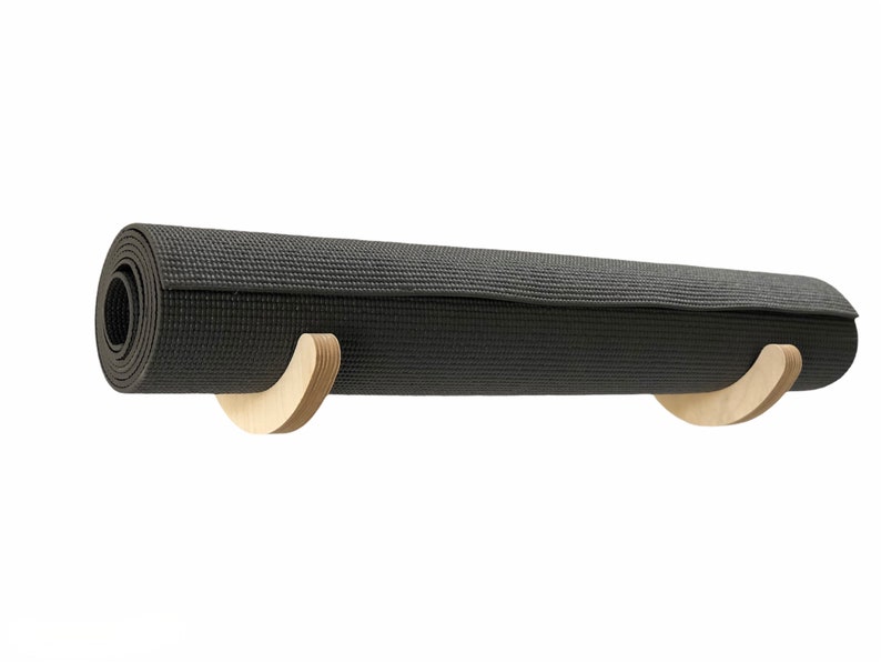 Yoga Mat/ Foam Roller Rack Yoga Mat Mount/ Foam Roller Yoga Etsy